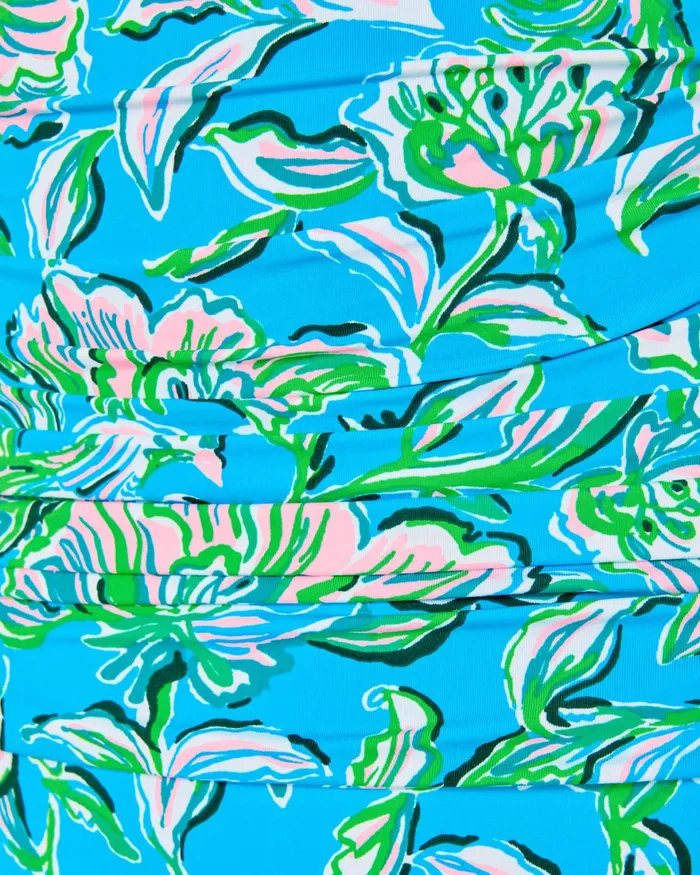 Swim Women Lilly Pulitzer Flamenco OnePiece Swimsuit Cumulus Blue Chick Magnet Swim Women Lilly Pulitzer Flamenco OnePiece Swimsuit Cumulus Blue Chick Magnet