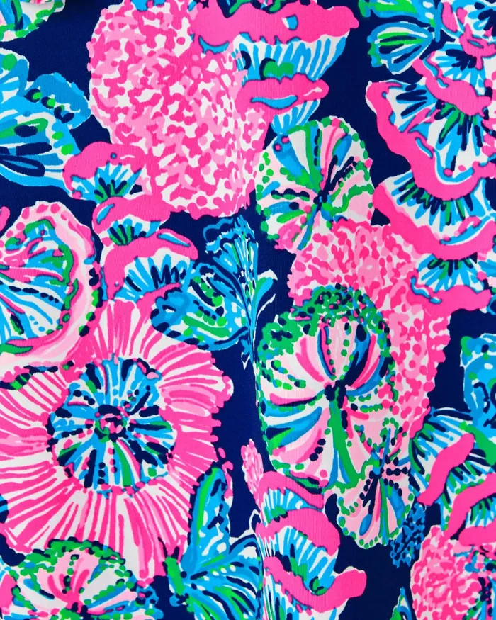 Swim Women Lilly Pulitzer Johana CoverUp Oyster Bay Navy Shroom With A View Swim Women Lilly Pulitzer Johana CoverUp Oyster Bay Navy Shroom With A View