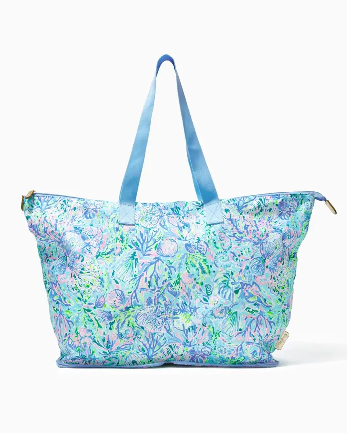 Swim Women Lilly Pulitzer Leven Ruffle Bikini Top Cumulus Blue Seersucker Stripe