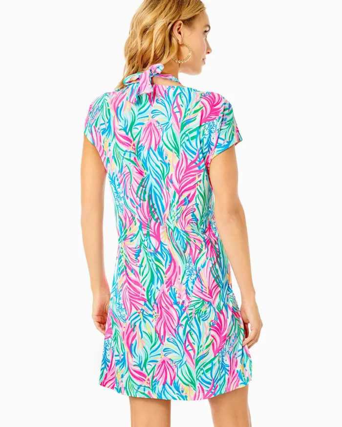 Swim Women Lilly Pulitzer Talli CoverUp Multi Sea Turtle Soiree