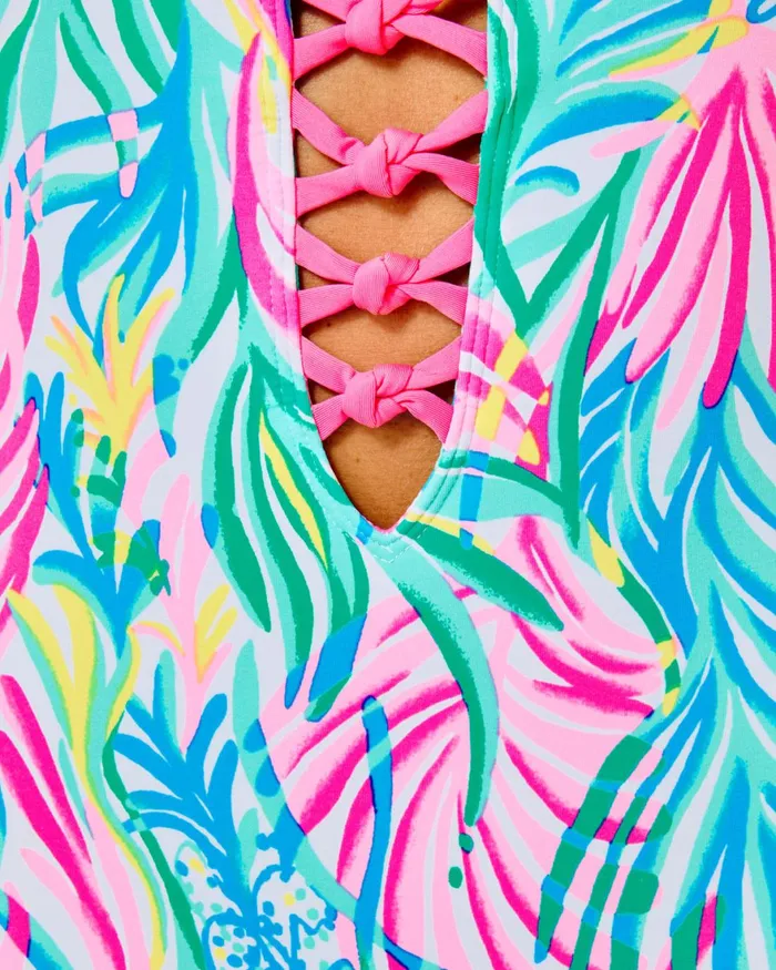 Swim Women Lilly Pulitzer Talli CoverUp Multi Sea Turtle Soiree Swim Women Lilly Pulitzer Talli CoverUp Multi Sea Turtle Soiree