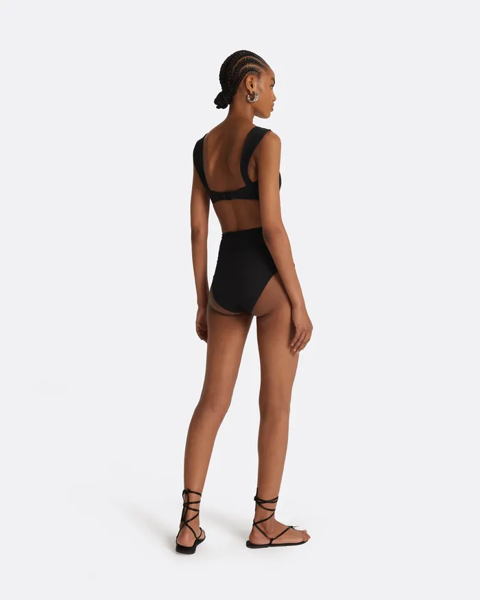 Swimwear Willa Black Bikini Top Black 8211 Safiyaa Women