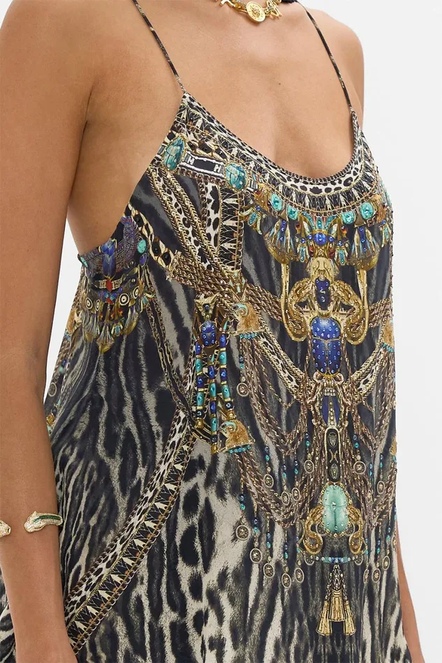T BACK SHOESTRING TOP CAT WORSHIP Cat Worship Womens Camilla Cami Tops