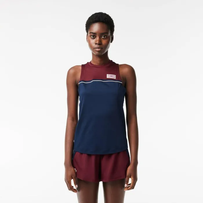 TShirts and Tops Women Lacoste Women039s Contrast Stretch Cotton Sport TShirt Navy Blue Bordeaux R1i TShirts and Tops Women Lacoste Women039s Contrast Stretch Cotton Sport TShirt Navy Blue Bordeaux R1i
