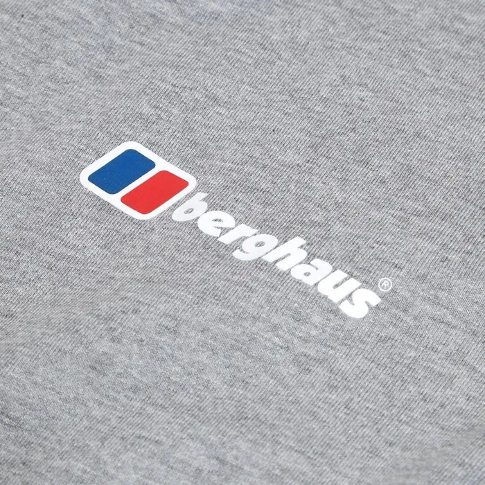 TShirts Men Berghaus Front and Back Logo Tee Dark Grey
