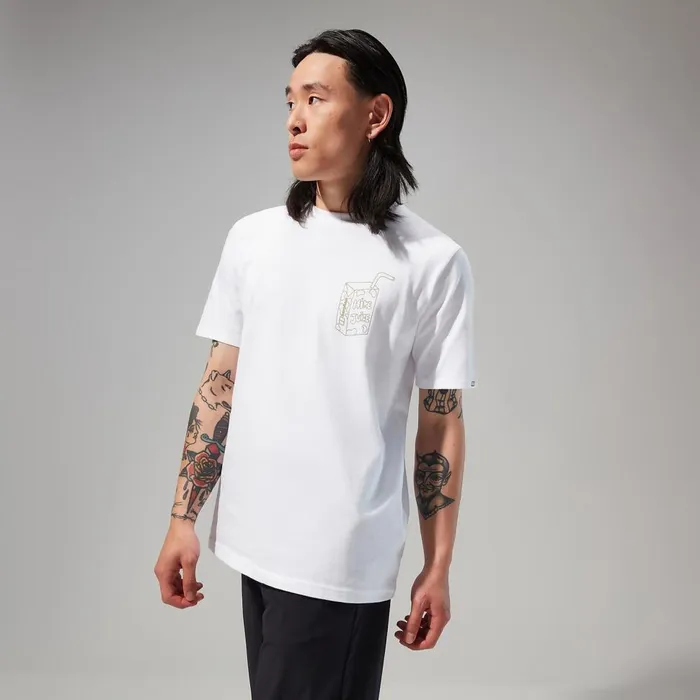 TShirts Men Berghaus Mens Hike Juice Short Sleeve Tee 8211 White TShirts Men Berghaus Mens Hike Juice Short Sleeve Tee 8211 White