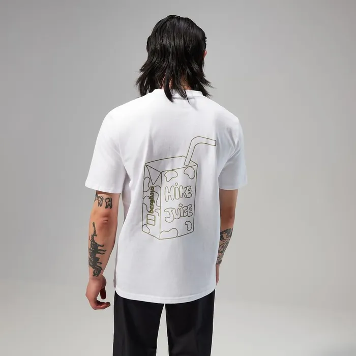 TShirts Men Berghaus Mens Hike Juice Short Sleeve Tee 8211 White TShirts Men Berghaus Mens Hike Juice Short Sleeve Tee 8211 White