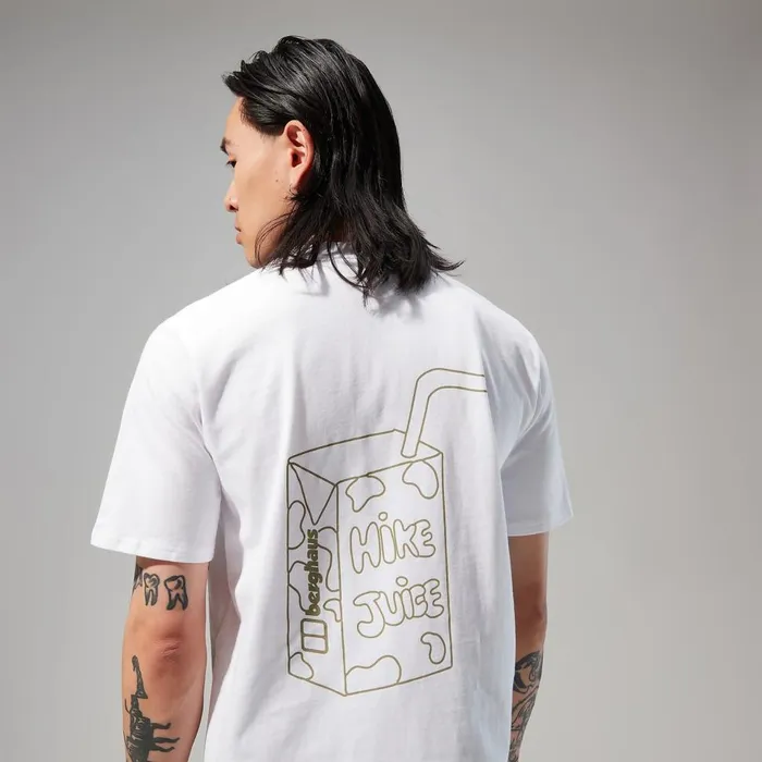 TShirts Men Berghaus Mens Hike Juice Short Sleeve Tee 8211 White TShirts Men Berghaus Mens Hike Juice Short Sleeve Tee 8211 White
