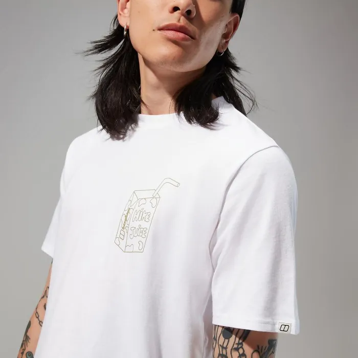 TShirts Men Berghaus Mens Hike Juice Short Sleeve Tee 8211 White TShirts Men Berghaus Mens Hike Juice Short Sleeve Tee 8211 White