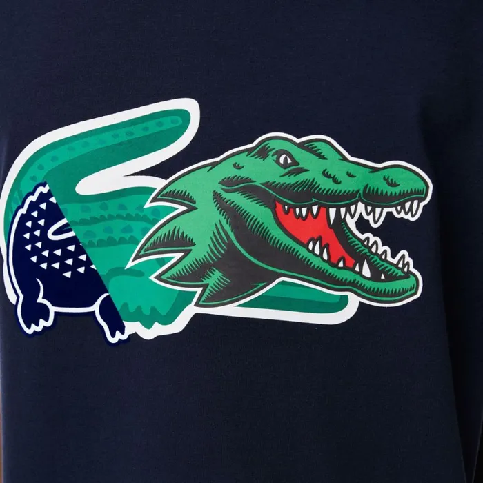 TShirts Men Lacoste Men039s Relaxed Fit Oversized Crocodile TShirt Navy Blue 166