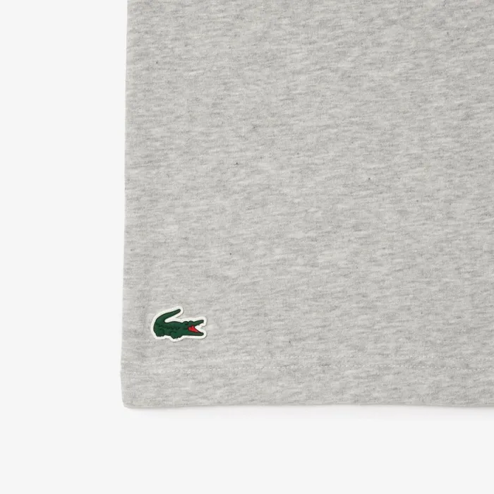 TShirts Men Lacoste Men039s Sport UltraDry Croc Print TShirt Grey Chine Green White Aj9