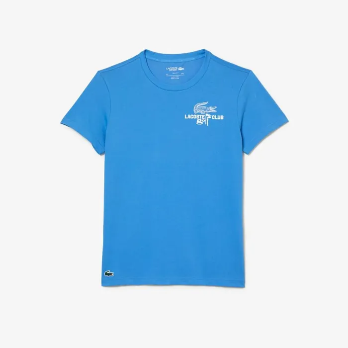 TShirts Men Lacoste Mens Regular Fit Organic Cotton Golf TShirt Ethereal Blue L99