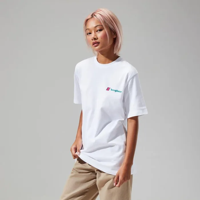 TShirts MenWomen Berghaus Graded Peak TShirts 8211 White TShirts MenWomen Berghaus Graded Peak TShirts 8211 White
