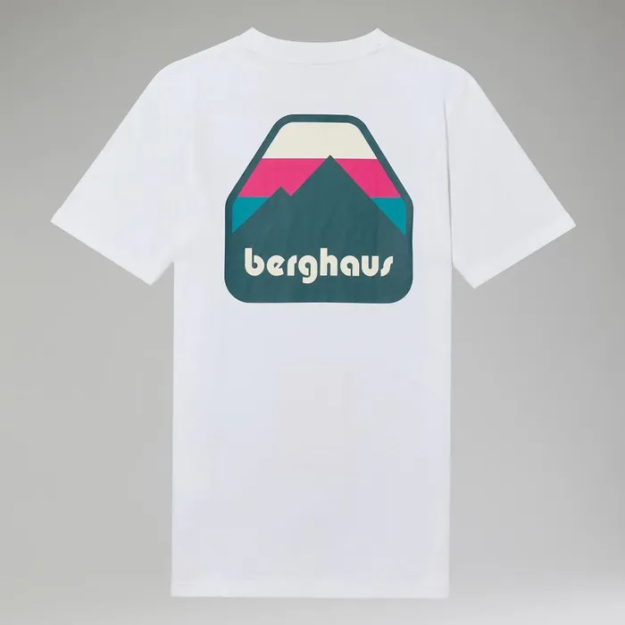 TShirts MenWomen Berghaus Graded Peak TShirts 8211 White TShirts MenWomen Berghaus Graded Peak TShirts 8211 White