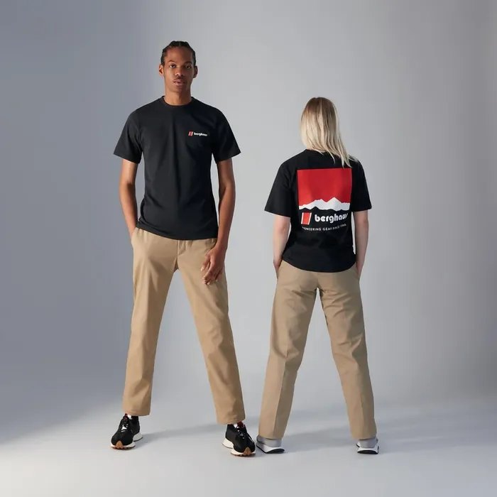 TShirts MenWomen Berghaus Skyline Lhotse TShirts 8211 Black