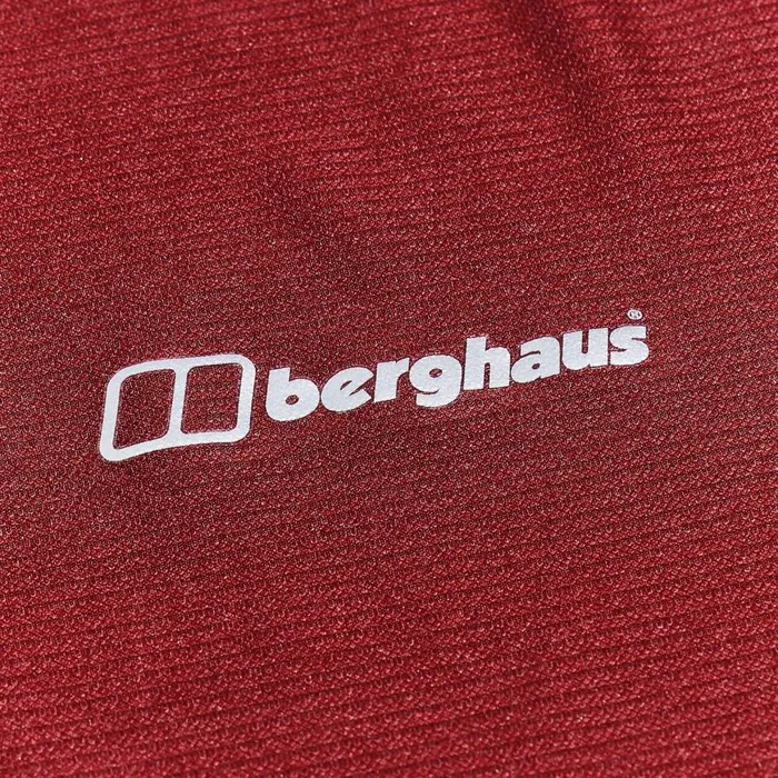 Technical Baselayers Women Berghaus 247 Tech Long Sleeve Crew Tee 8211 Dark Red