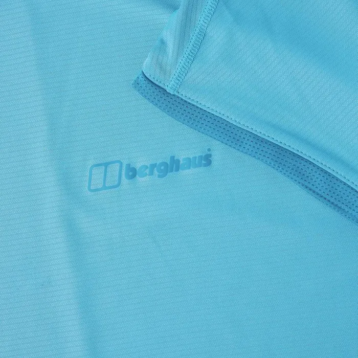 Technical Baselayers Women Berghaus Nesna Short Sleeve Baselayer 8211 Blue