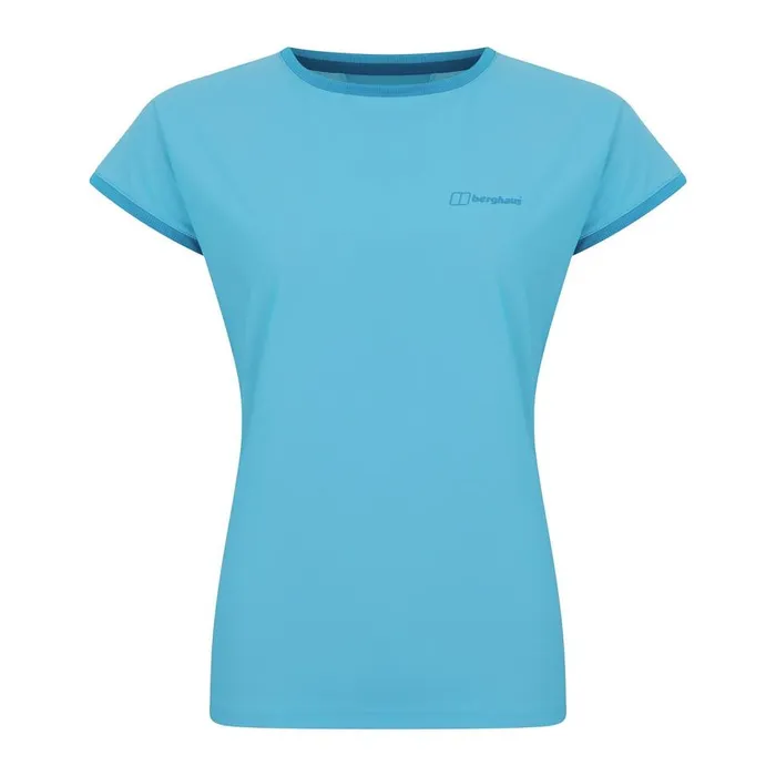 Technical Baselayers Women Berghaus Nesna Short Sleeve Baselayer 8211 Blue