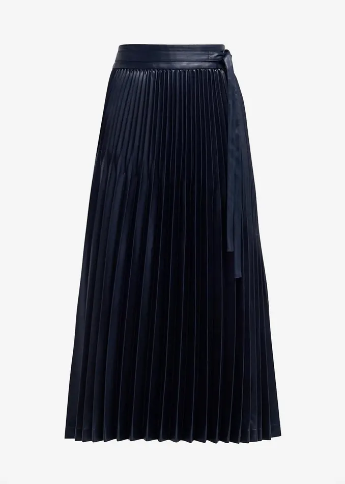 The Frankie Shop 31 Phillip Lim Chintz Pleated Skirt 8211 Midnight Shop Clothing