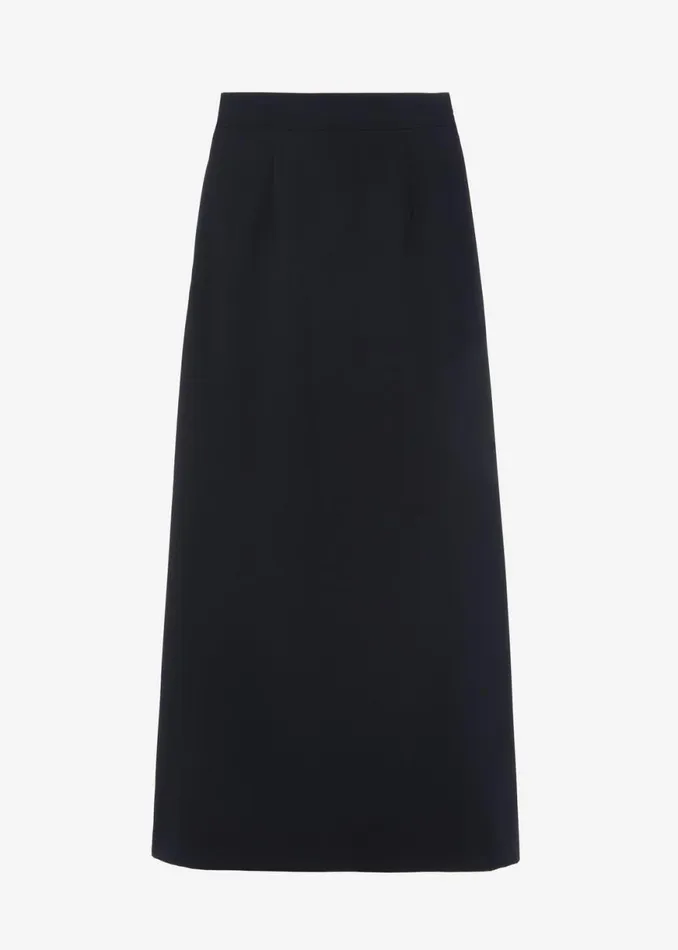 The Frankie Shop Allison Long Skirt 8211 Black Shop Clothing