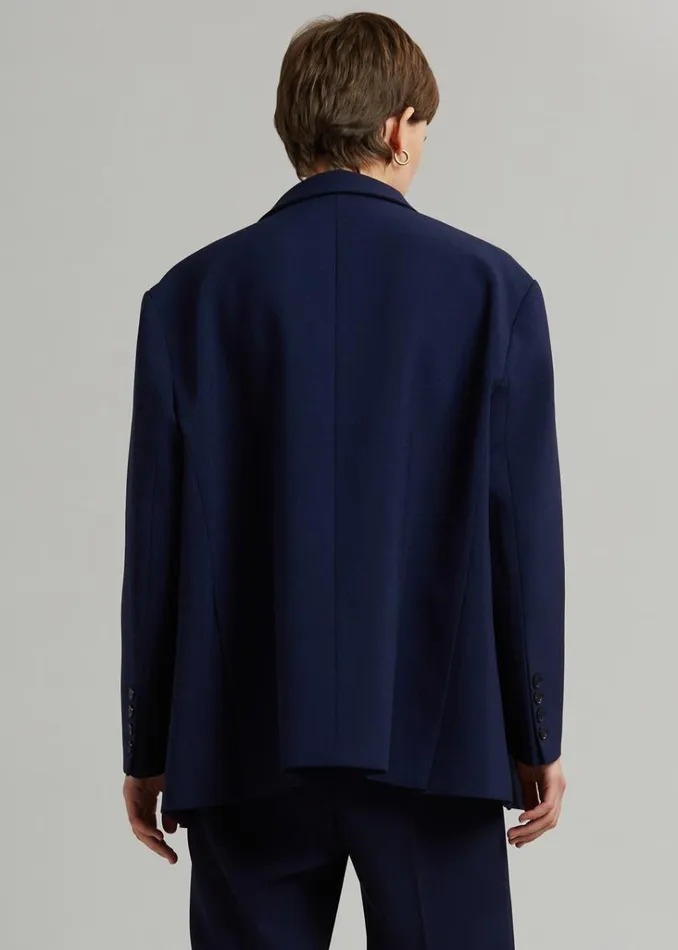 The Frankie Shop Bea Blazer 8211 Midnight Blue Shop Suits
