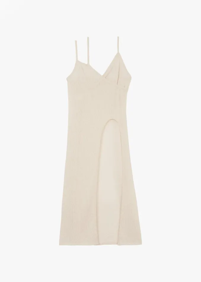 The Frankie Shop Cali Crochet Dress 8211 Cream Shop Swimwear