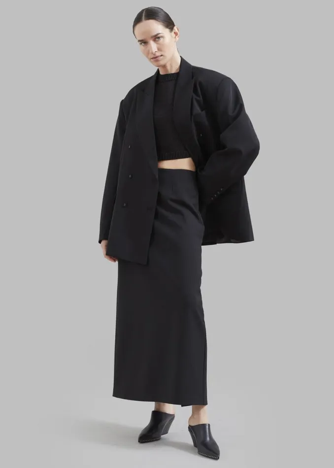The Frankie Shop Demi Blazer 8211 Black Shop Suits