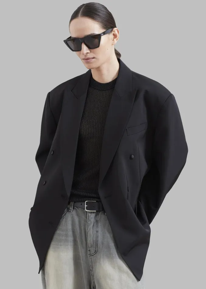 The Frankie Shop Demi Blazer 8211 Black Shop Suits