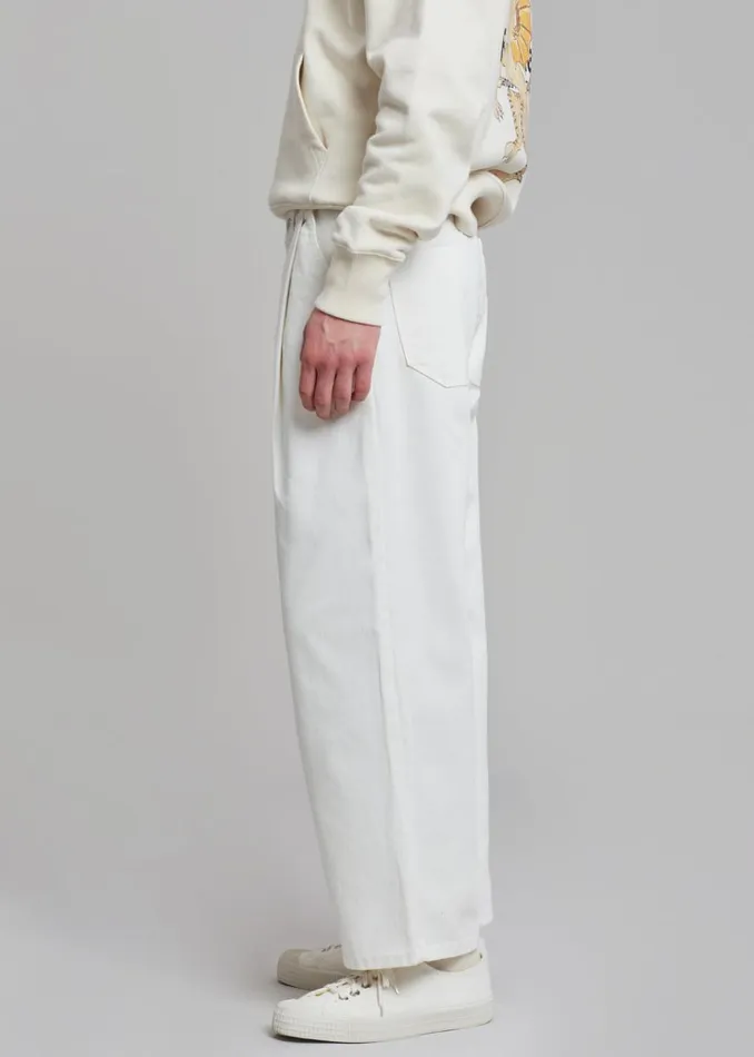 The Frankie Shop Drew Denim Pants 8211 White Shop Denim