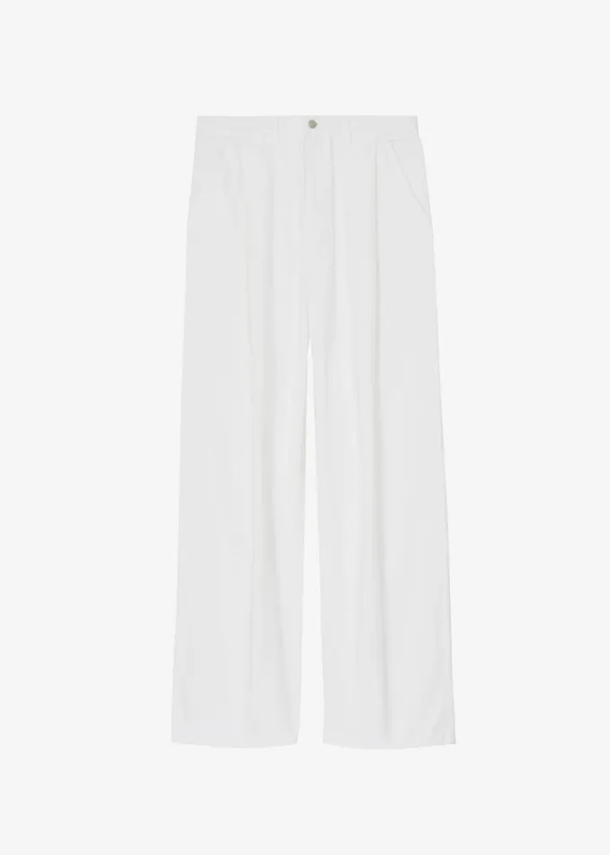 The Frankie Shop Drew Denim Pants 8211 White Shop Denim