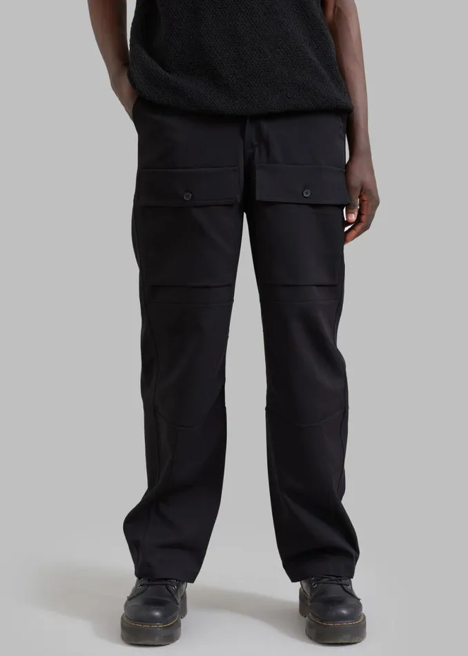 The Frankie Shop Grant Cargo Pants 8211 Black Shop Clothing