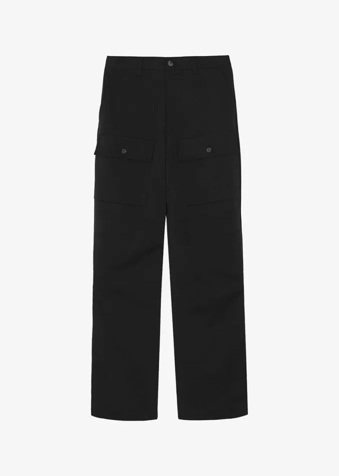 The Frankie Shop Grant Cargo Pants 8211 Black Shop Clothing