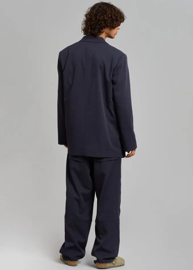 The Frankie Shop Grant Cargo Pants 8211 Navy Shop Clothing