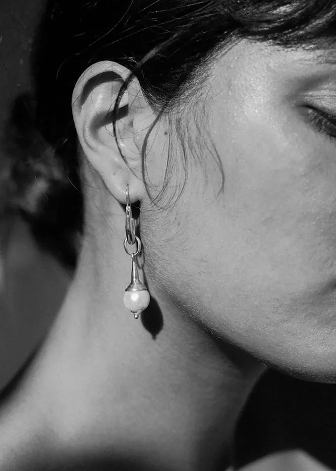 The Frankie Shop Jasmin Sparrow Lulu Earrings 8211 Gold Shop Accessories
