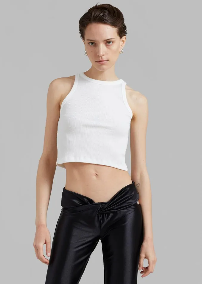 The Frankie Shop Maisy Tank Top 8211 White Shop Tops