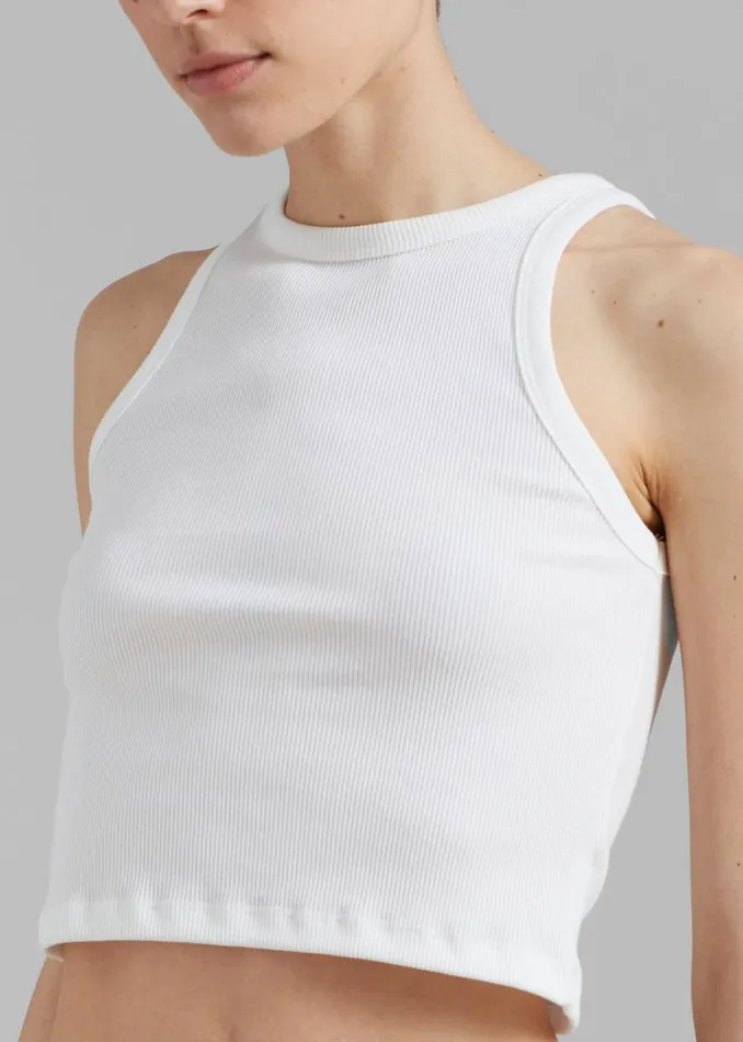 The Frankie Shop Maisy Tank Top 8211 White Shop Tops