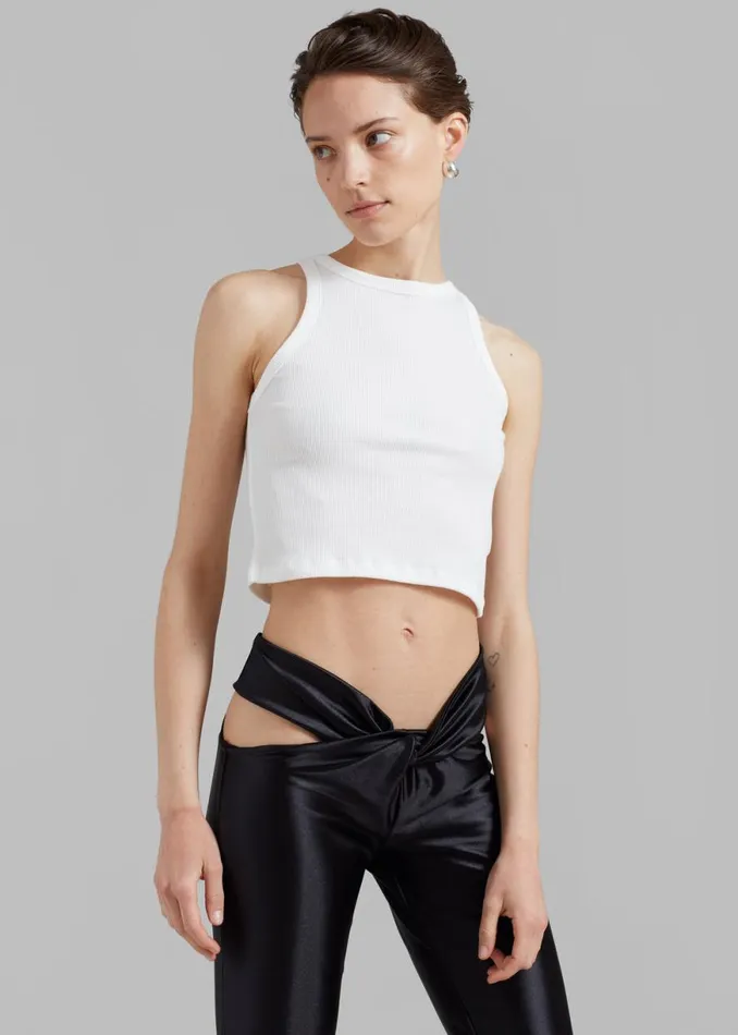 The Frankie Shop Maisy Tank Top 8211 White Shop Tops