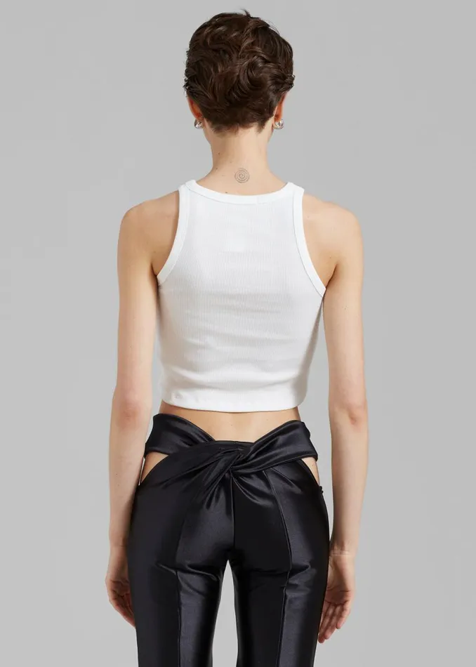 The Frankie Shop Maisy Tank Top 8211 White Shop Tops