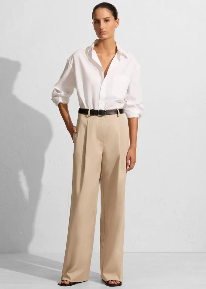 The Frankie Shop Matteau Summer Chino 8211 Sand Shop Bottoms