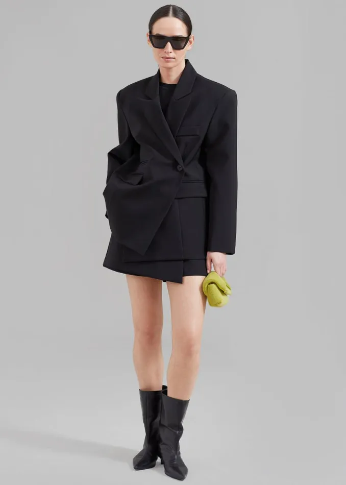 The Frankie Shop Paige Blazer 8211 Black Shop Suits