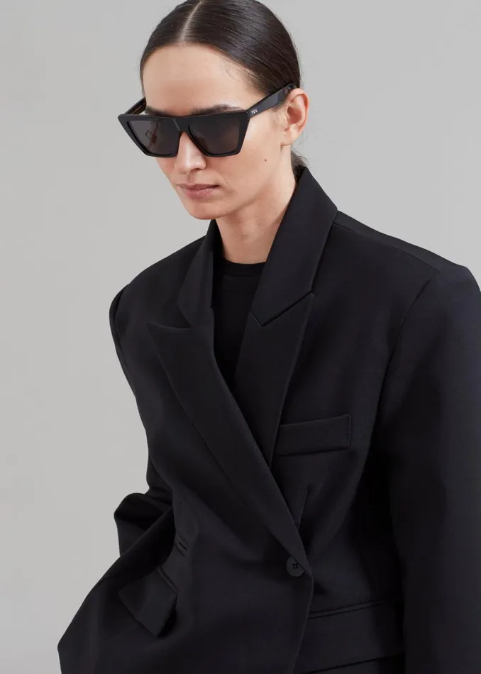 The Frankie Shop Paige Blazer 8211 Black Shop Suits