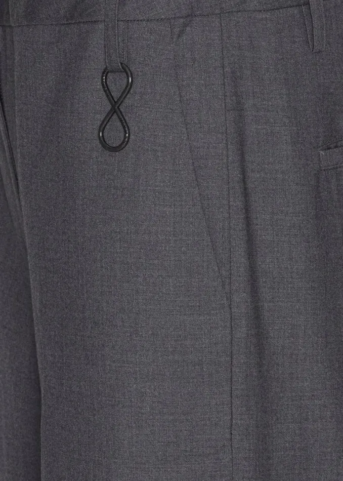 The Frankie Shop REMAIN Suspender Trousers 8211 Castlerock Shop Bottoms