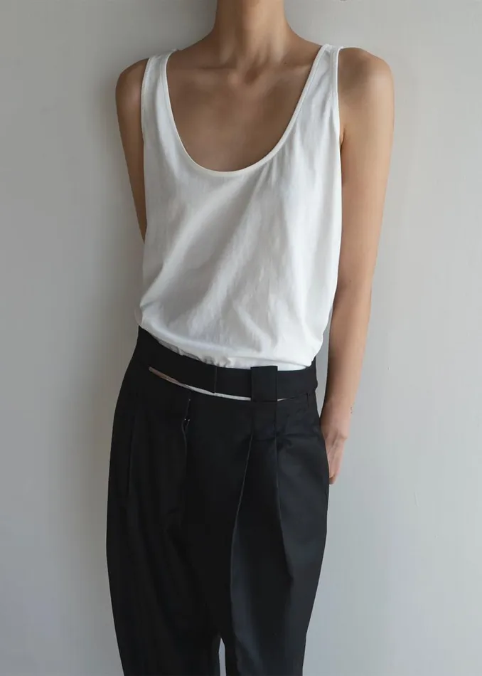 The Frankie Shop Tate Trousers 8211 Black Shop Clothing