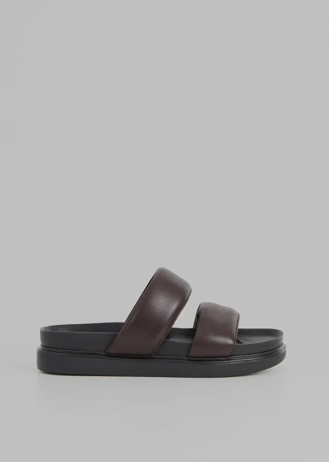 The Frankie Shop Vagabond Erin Sandals 8211 Chocolate Shop Shoes