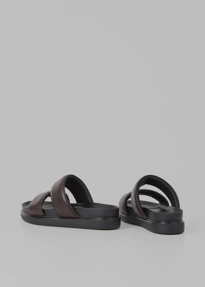 The Frankie Shop Vagabond Erin Sandals 8211 Chocolate Shop Shoes