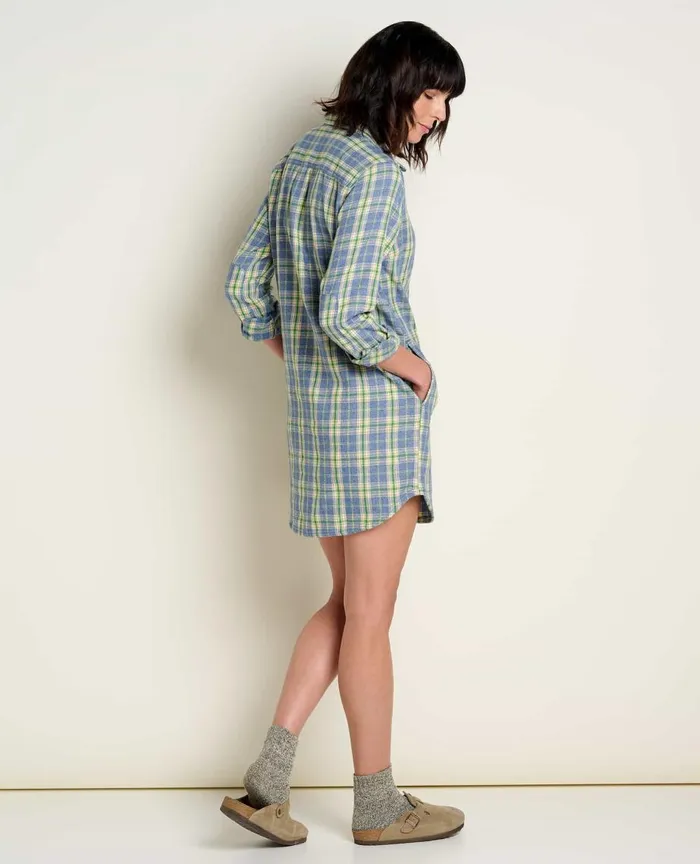 ToadandCo Dresses Bodie Quarter Zip Dress Cornflower 8211 Women039s