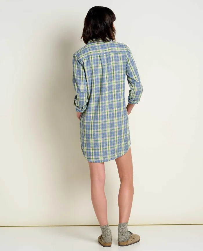 ToadandCo Dresses Bodie Quarter Zip Dress Cornflower 8211 Women039s
