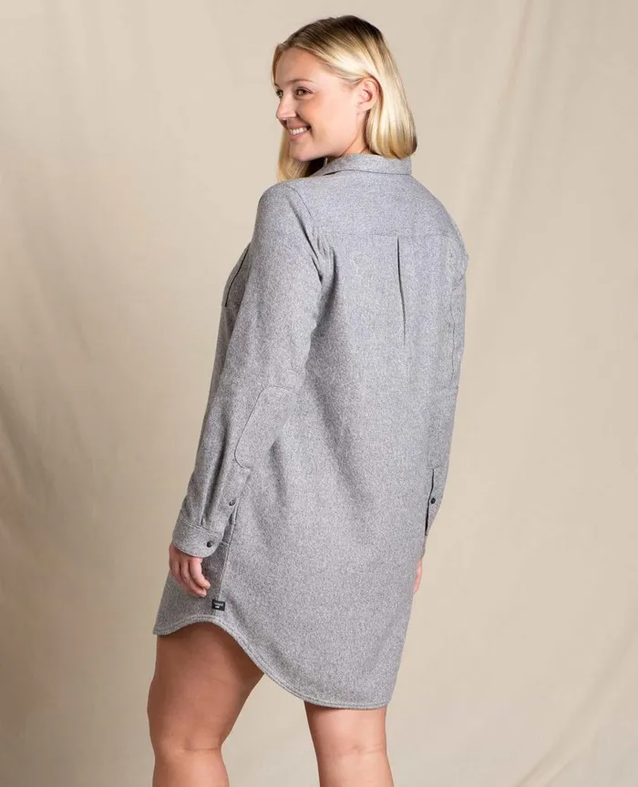 ToadandCo Dresses Bodie Quarter Zip Dress Smoke 8211 Women039s