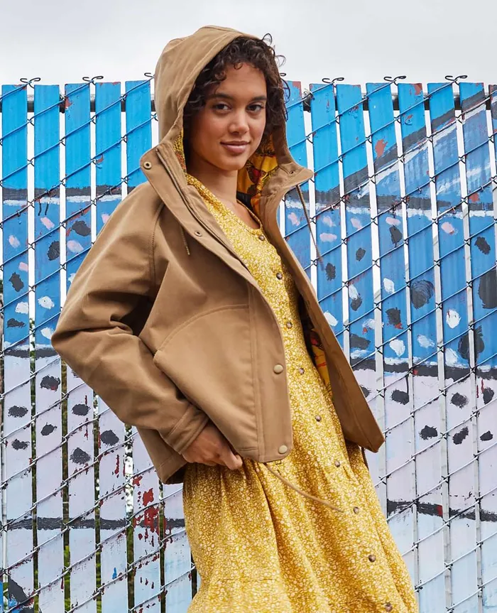 ToadandCo Jackets and Layers Granite Cord Raglan Jacket Honey Brown Cord 8211 Women039s