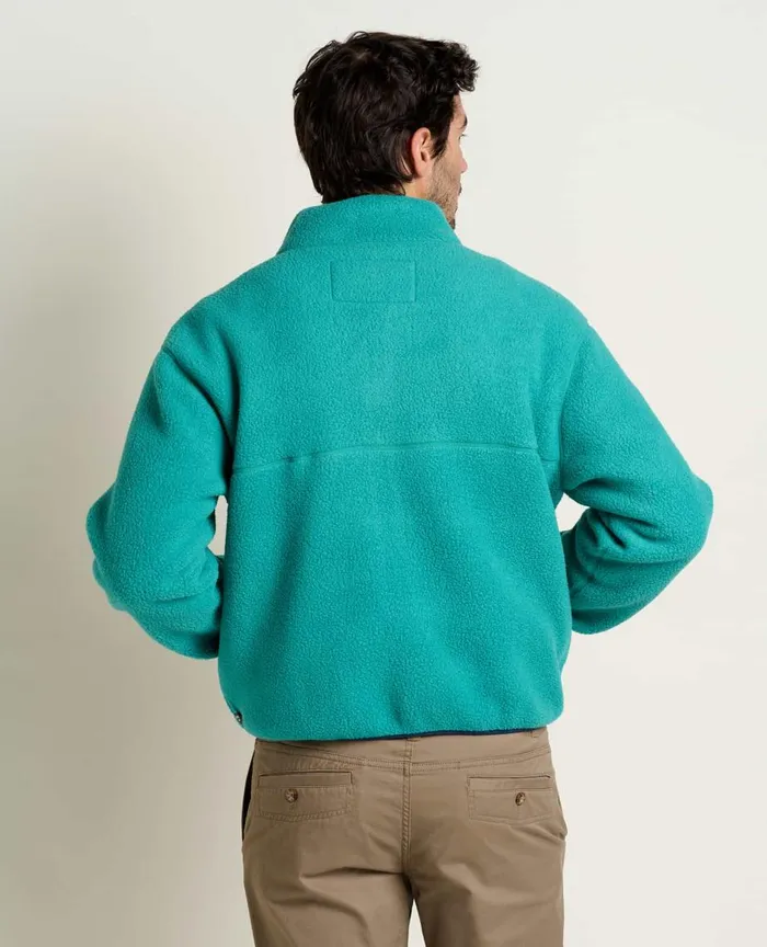 ToadandCo Jackets and Layers Men039s Campo Fleece Zip Jacket Cyan 8211 Men039s